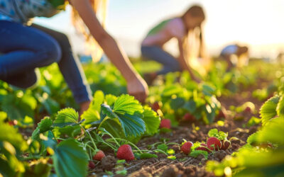 Strawberry Picking